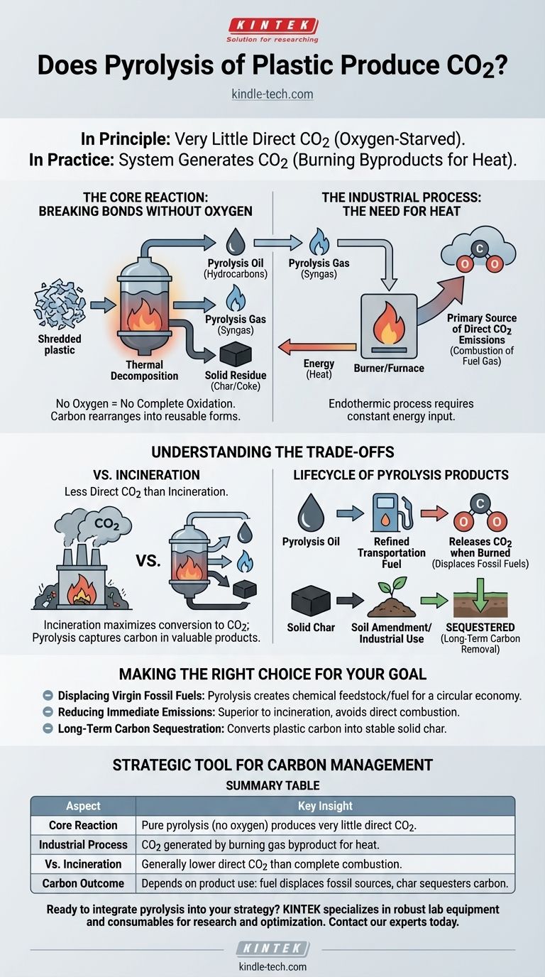 هل ينتج التحلل الحراري للبلاستيك ثاني أكسيد الكربون؟ تفكيك انبعاثات تقنية دائرية دليل مرئي