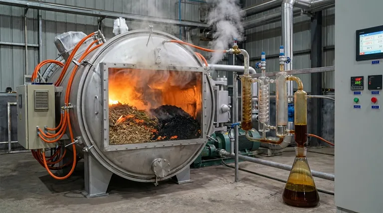 바이오매스는 열분해 과정에서 어떻게 분해될까요? 통제된 열분해 가이드