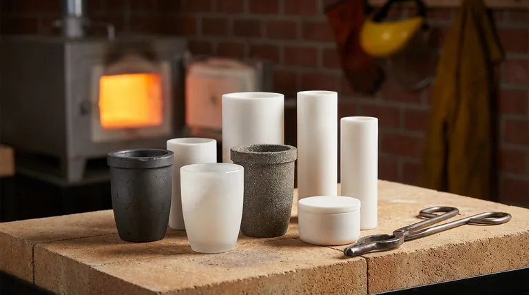 O que posso usar como cadinho de fusão? Selecione o Material Certo para Sua Aplicação