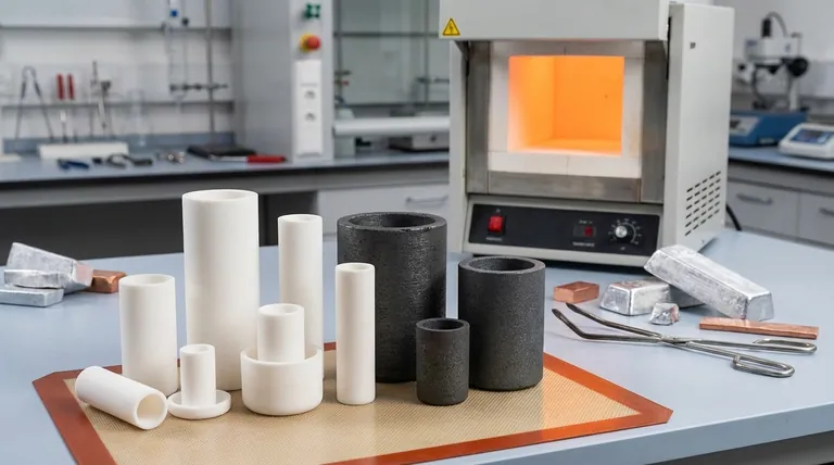 最好的坩埚是由什么制成的?为您的金属选择合适的材料以实现完美熔炼