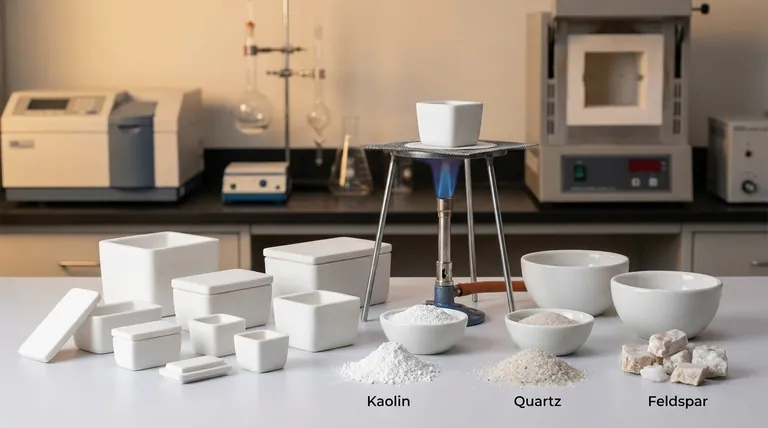 Di cosa è fatto un crogiolo di porcellana? Svelare la scienza dei materiali per il tuo laboratorio