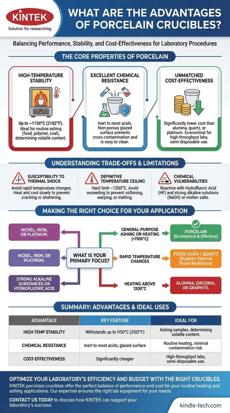 Quels sont les avantages des creusets en porcelaine ? Idéal pour les travaux de laboratoire à haute température et économiques Guide Visuel