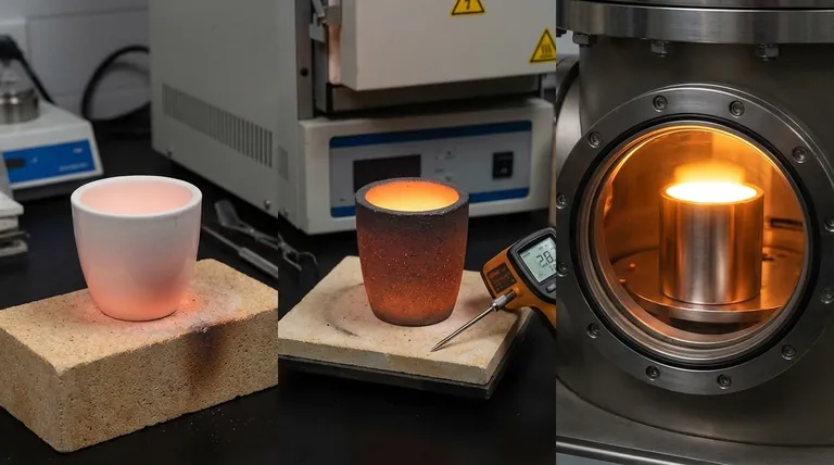 ما هو النطاق الحراري للبوتقة؟ طابق المادة مع احتياجات مختبرك الحرارية