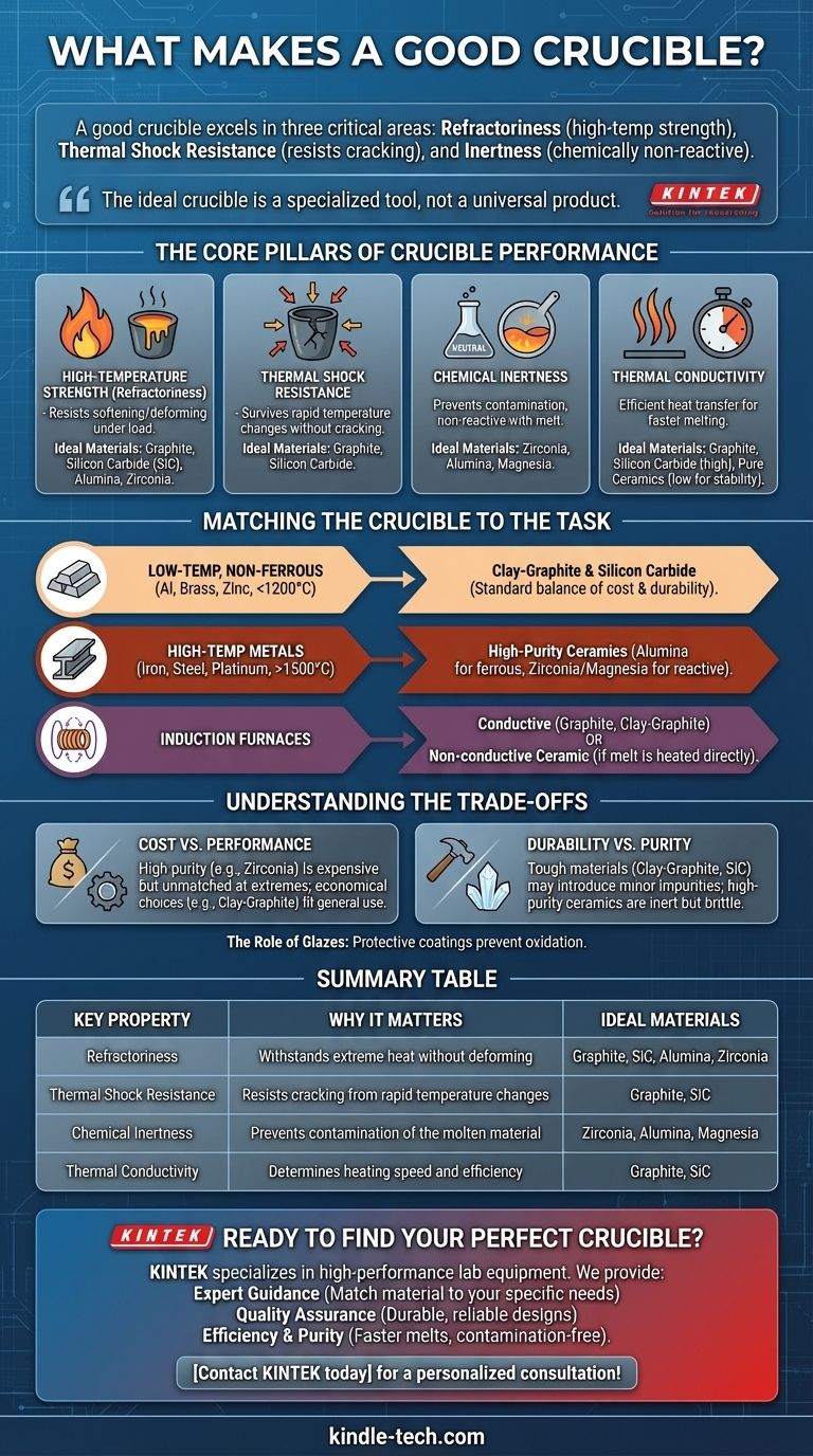什么样的坩埚才是好坩埚？为您的金属熔炼需求选择合适的坩埚 图解指南