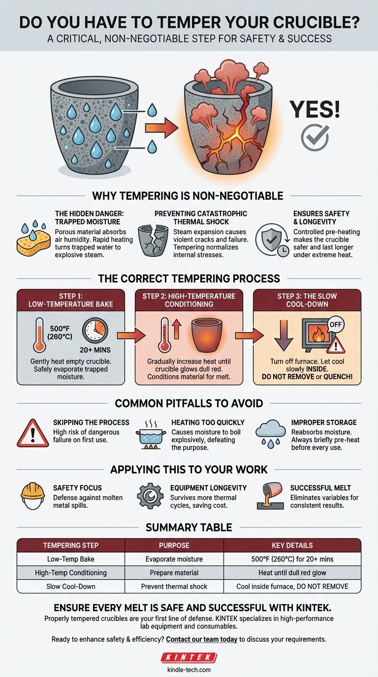 るつぼを焼きなまし（仮焼き）する必要がありますか？金属を溶かす際の重要な安全手順 ビジュアルガイド
