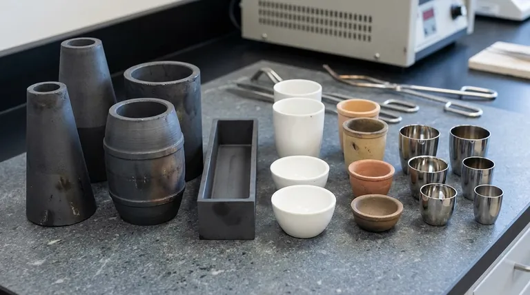 Quais são os diferentes tipos de cadinhos? Um Guia para Material, Forma e Aplicação