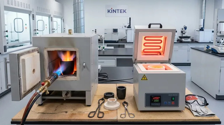 Какие бывают типы тигельных печей? Выберите правильный источник тепла для ваших нужд плавки