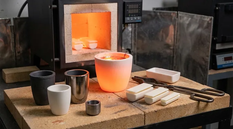 ¿Cuánto calor puede soportar un crisol? Elegir el material adecuado para su aplicación de fusión