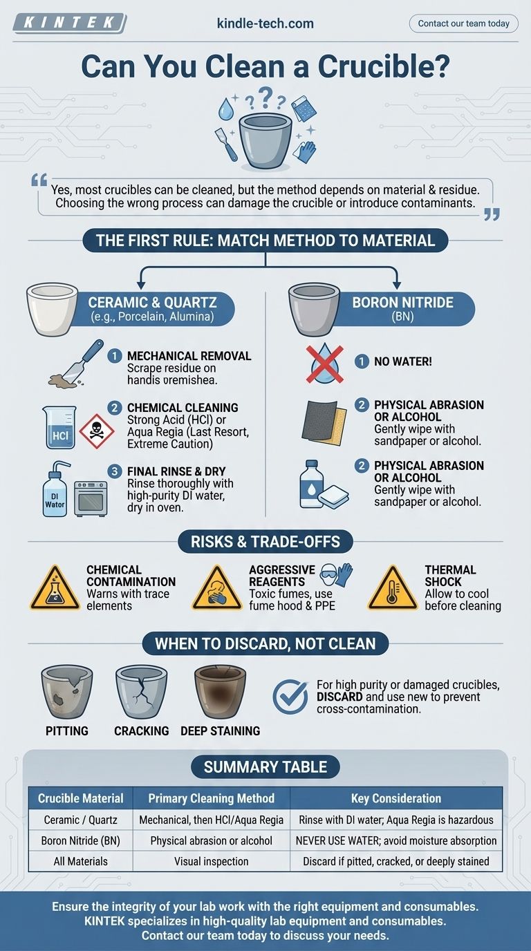 도가니를 세척할 수 있습니까? 안전하고 효과적인 도가니 세척을 위한 확실한 가이드 시각적 가이드