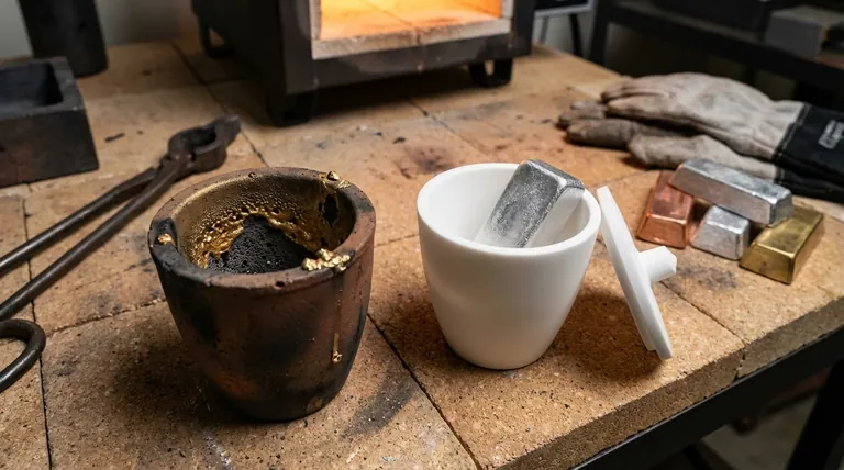 Могу ли я использовать один и тот же тигель для разных металлов? Избегайте дорогостоящего загрязнения и брака литья