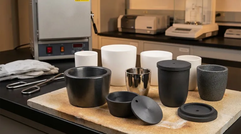 De que são feitos os cadinhos industriais? Grafite, Cerâmica e Carboneto de Silício Explicados