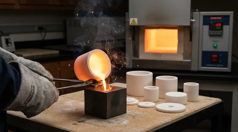 O que se pode fazer com um cadinho? Desbloqueie a Fusão de Alta Temperatura para Metais, Vidro e Mais