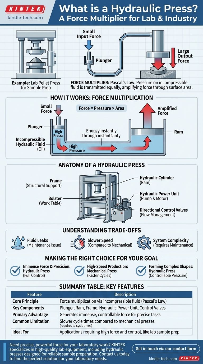 Какой пример гидравлического пресса? Откройте для себя мощь подготовки лабораторных проб Визуальное руководство