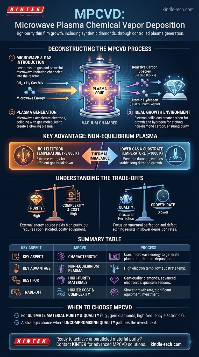 什么是MPCVD方法？高纯度金刚石合成指南 图解指南