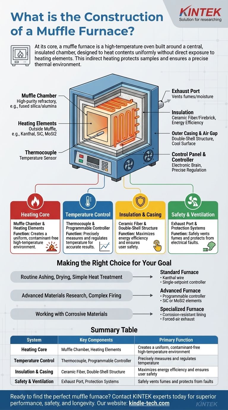 Qual è la costruzione di un forno a muffola? Un'analisi approfondita dei suoi sistemi principali Guida Visiva