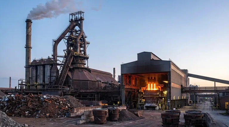 Qual é melhor, o alto-forno ou o forno elétrico a arco? Escolha a Tecnologia de Fabricação de Aço Certa para Suas Necessidades