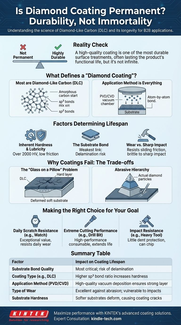 Il rivestimento diamantato è permanente? La verità sulla sua durabilità a lungo termine Guida Visiva