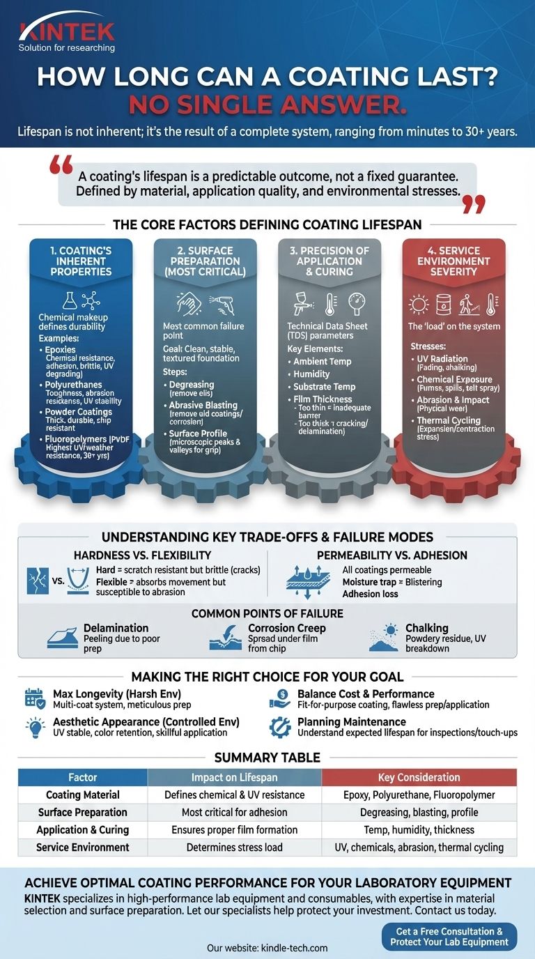 كم من الوقت يمكن أن يدوم الطلاء؟ زيادة المتانة باستخدام النظام الصحيح دليل مرئي