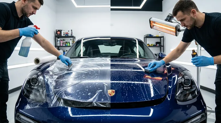 Existe algo melhor do que um revestimento cerâmico? Sim, para a proteção máxima da pintura, combine PPF e revestimentos cerâmicos.