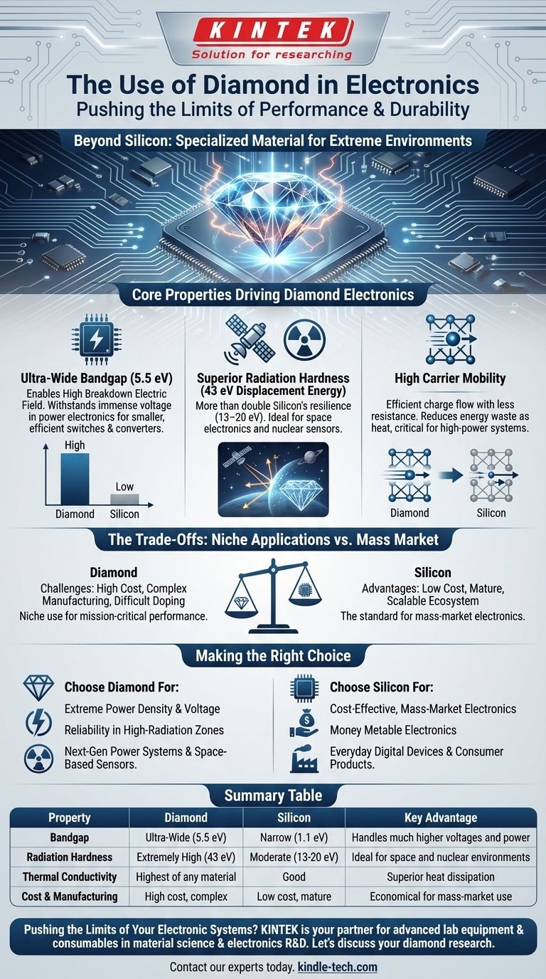What is the use of diamond in electronics? Powering Next-Generation High-Performance Systems Visual Guide