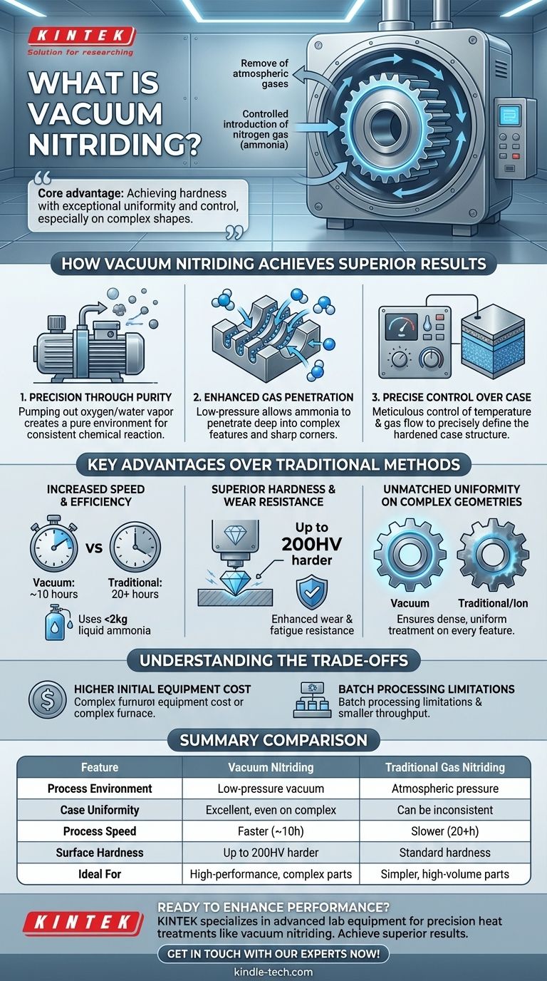 What is vacuum nitriding? Achieve Superior Hardness & Wear Resistance for Complex Parts Visual Guide