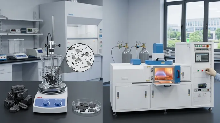 ¿Cuáles son los diferentes métodos de síntesis del grafeno? Explicación de los métodos "de arriba hacia abajo" frente a "de abajo hacia arriba"