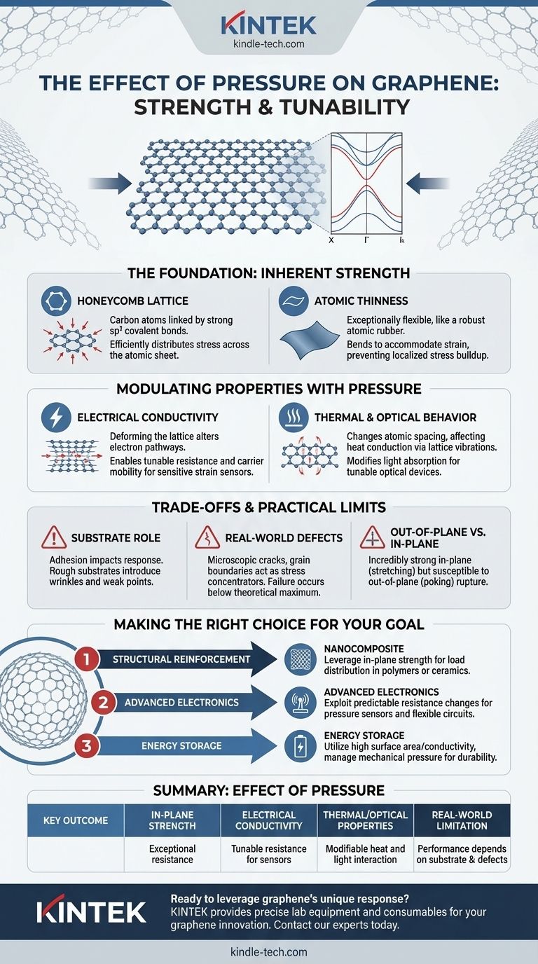 压力对石墨烯有什么影响？解锁可调强度和电子性能 图解指南