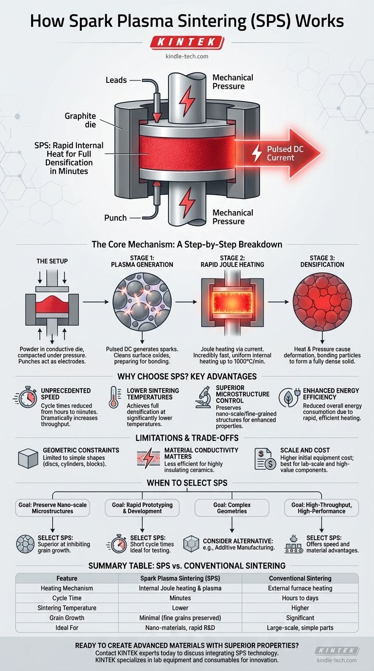 How does spark plasma sintering work? A Guide to Rapid, High-Performance Material Densification Visual Guide