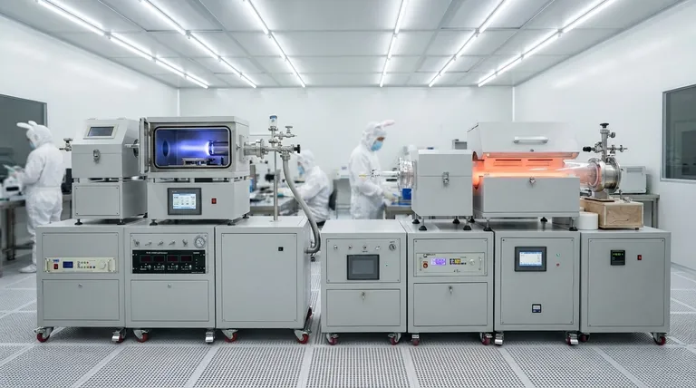 ¿Cuál es la diferencia entre los semiconductores CVD y PVD? Una guía para elegir el proceso de película delgada adecuado