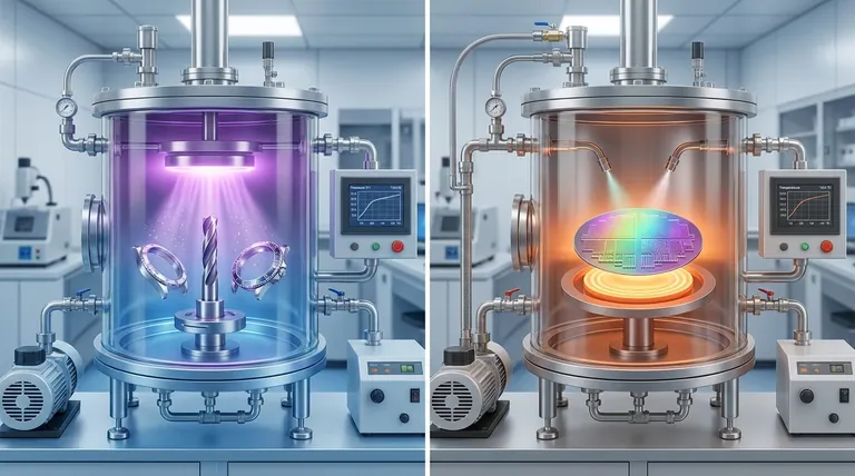 Qual é a aplicação de PVD e CVD? Escolha a Tecnologia de Revestimento Certa