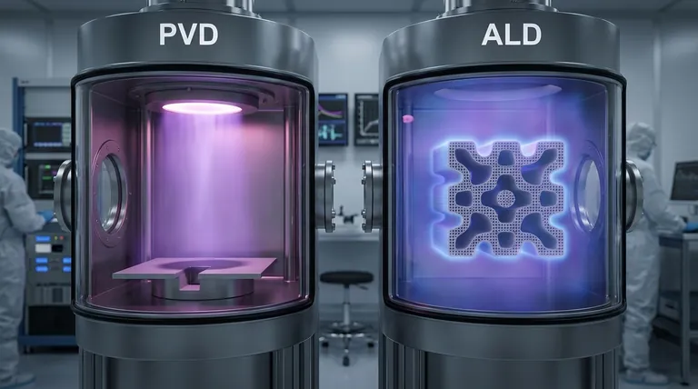 ¿Cuál es la diferencia entre PVD y ALD? Elija el método correcto de deposición de película delgada