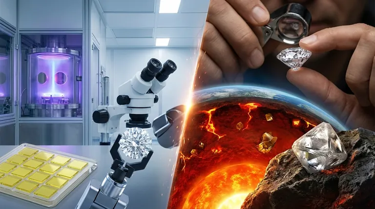 Os diamantes cultivados em laboratório são comparáveis aos diamantes naturais? Descubra a Ciência por Trás do Brilho