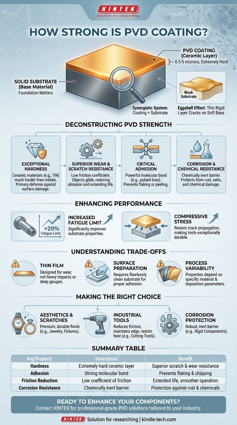 Wie stark ist eine PVD-Beschichtung? Eine eingehende Betrachtung ihrer wahren Haltbarkeit und Leistung Visuelle Anleitung