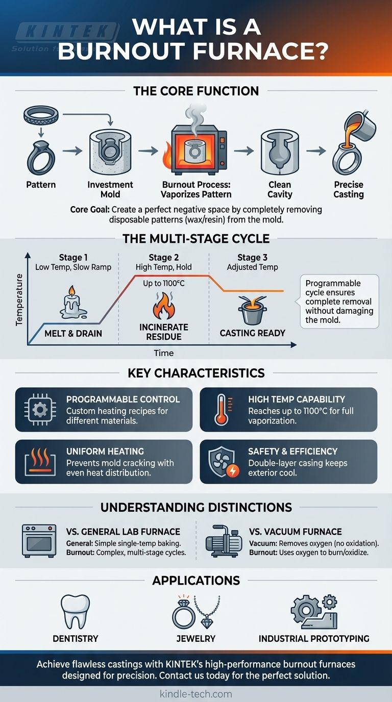 What is the use of burnout furnace? Create Flawless Castings with Precision Mold Preparation Visual Guide