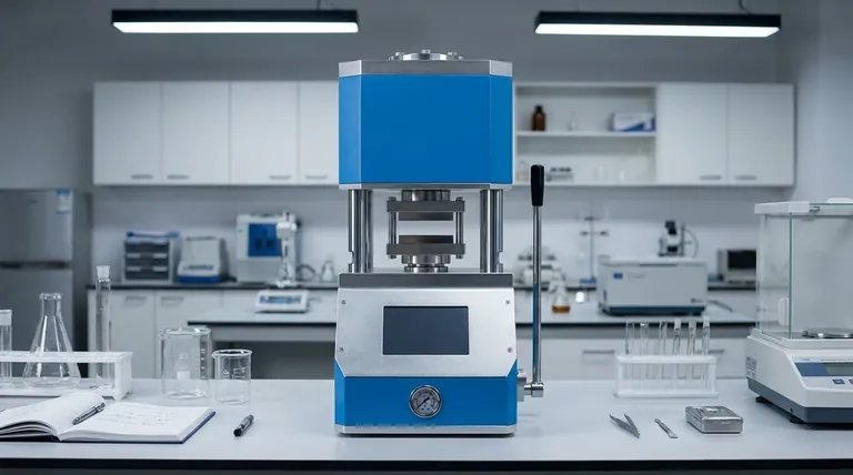 油圧ホットプレス機とは?材料変形のための力と熱のガイド