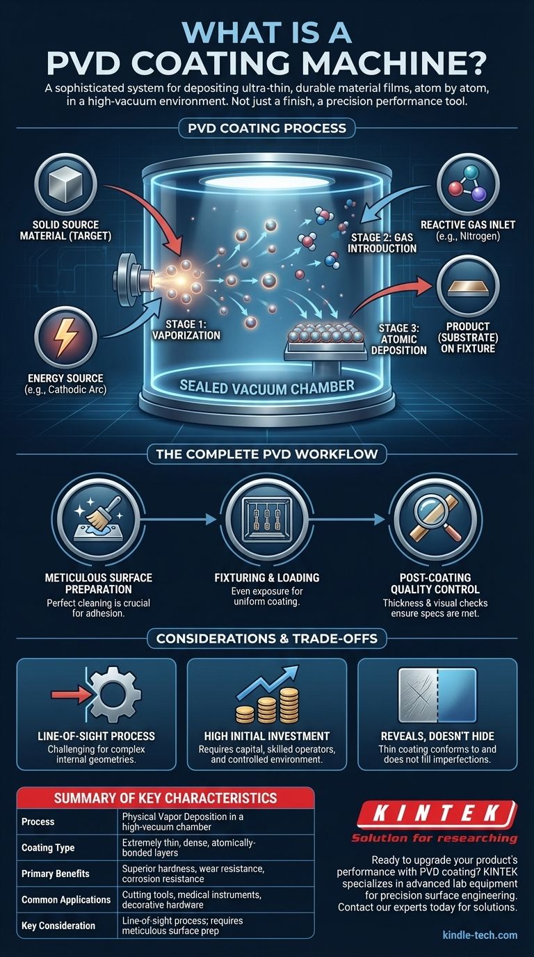 Was ist eine PVD-Beschichtungsmaschine? Ein Leitfaden für überlegene, langlebige Oberflächentechnik Visuelle Anleitung