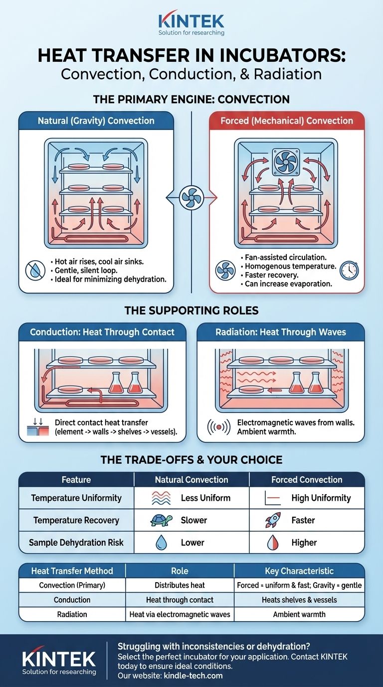인큐베이터의 열전달 유형은 무엇입니까? 실험실에 적합한 열전달 방법 선택하기 시각적 가이드