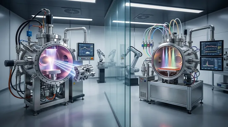 ما هي طرق الطلاء الفراغي؟ مقارنة بين PVD و CVD لهندسة الأسطح المتفوقة