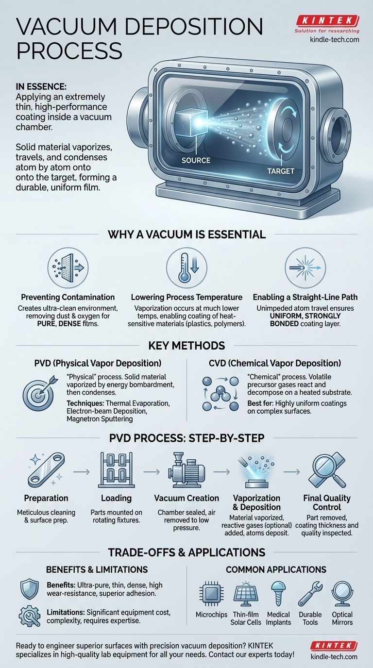 什么是真空镀膜工艺？创建高性能、耐用的薄膜 图解指南