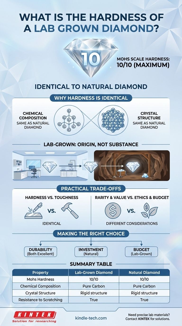 ¿Cuál es la dureza de un diamante cultivado en laboratorio? Es tan duro como un diamante natural Guía Visual