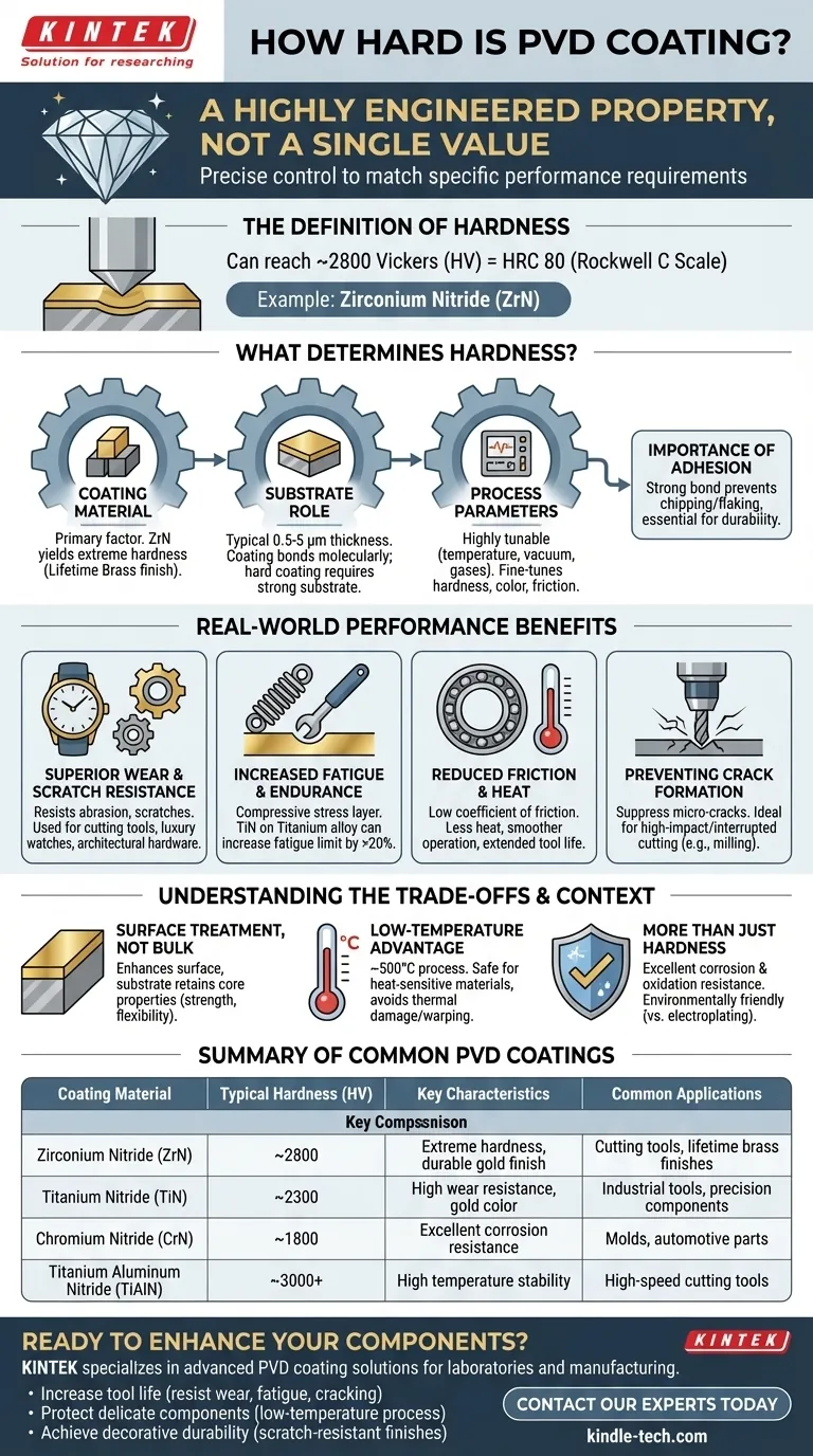 Quão dura é a deposição física de vapor (PVD)? Alcance Dureza e Durabilidade Superior da Superfície para Seus Componentes Guia Visual
