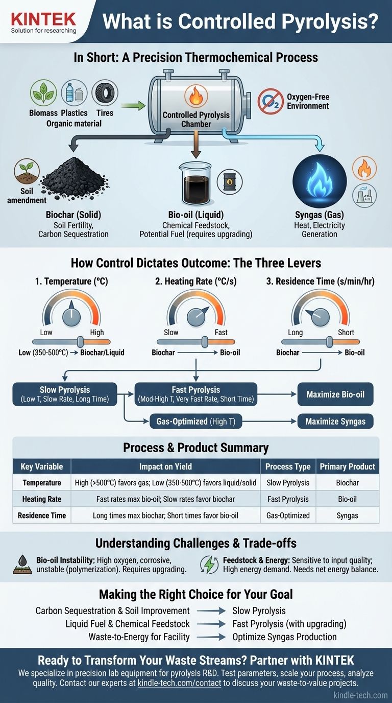 What is controlled pyrolysis? A Guide to Converting Waste into Valuable Products Visual Guide