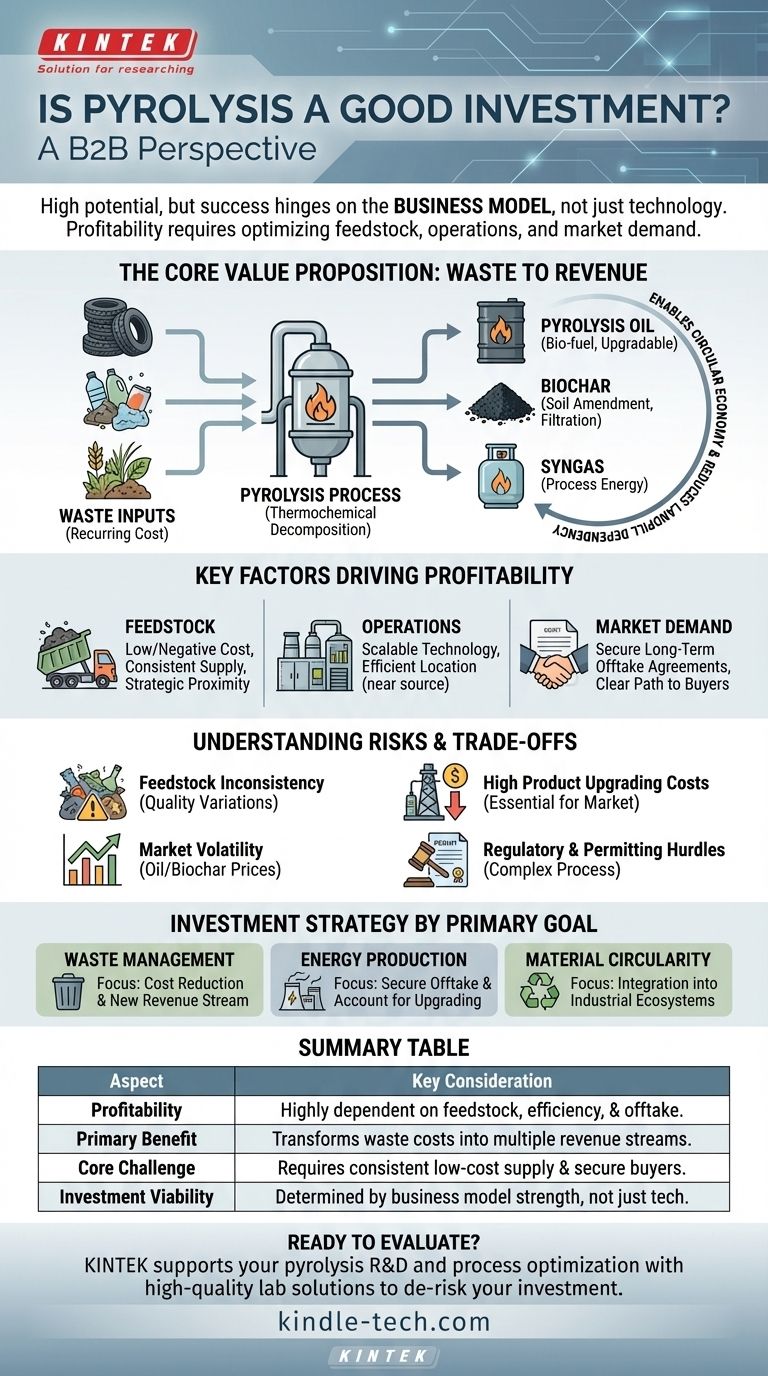 열분해는 좋은 투자일까요? 검증된 사업 모델로 폐기물을 수익으로 전환하세요 시각적 가이드
