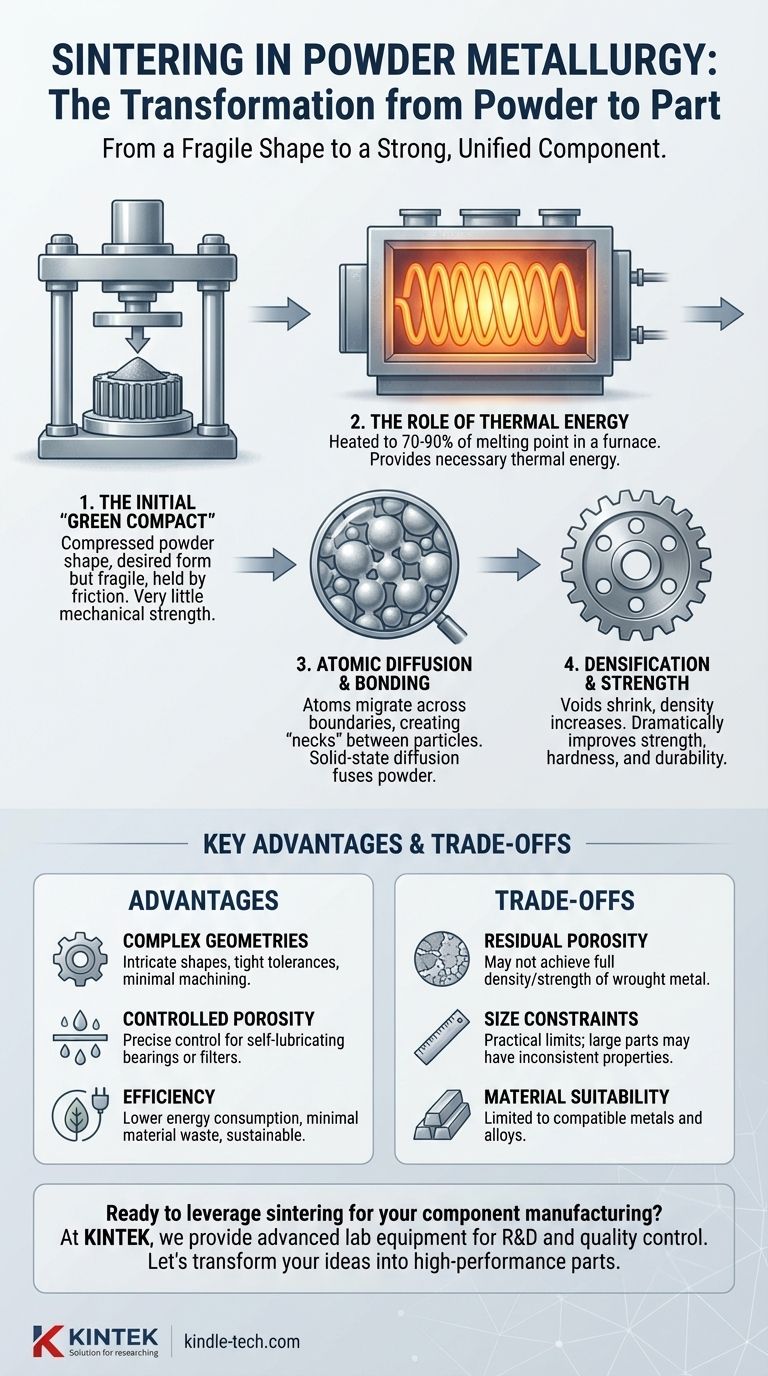 粉末冶金における焼結の用途は何ですか？粉末を強靭で複雑な部品へと変える ビジュアルガイド