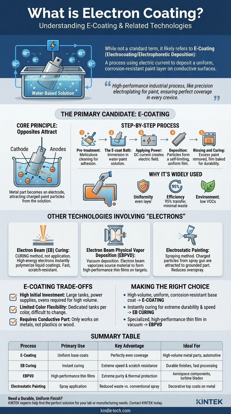ما هو الطلاء الإلكتروني؟ دليل للطلاء الإلكتروني عالي الأداء وعمليات التشطيب دليل مرئي