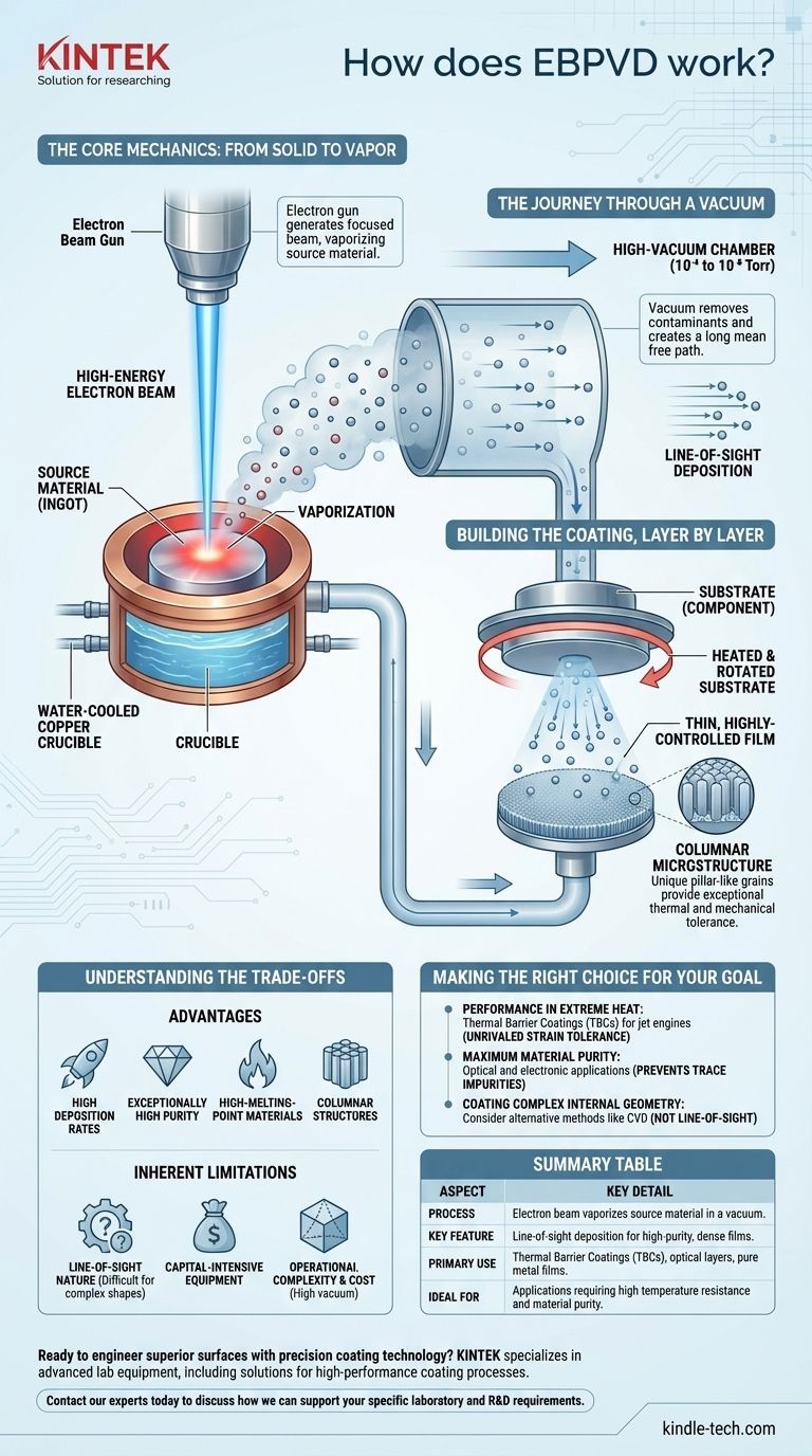Wie funktioniert EBPVD? Ein Leitfaden zur fortschrittlichen Beschichtungstechnologie Visuelle Anleitung