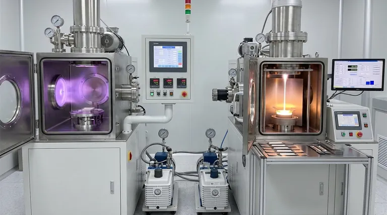 スパッタリングとEビーム蒸着の違いは何ですか？最適な薄膜成膜法を選択する