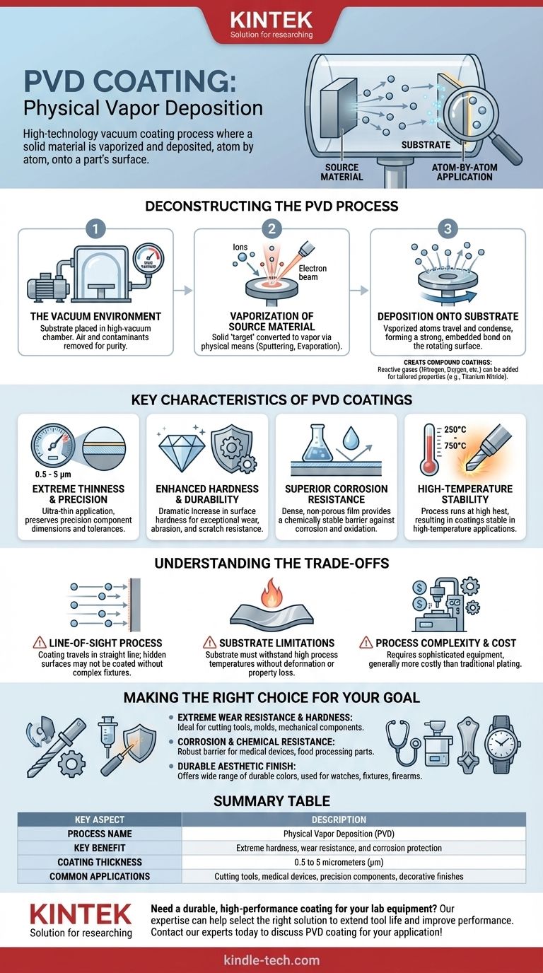 ماذا تعني طبقة PVD؟ الدليل الشامل للترسيب الفيزيائي للبخار دليل مرئي