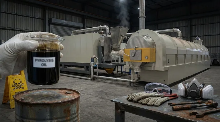 Ist Pyrolyseöl schädlich? Die Risiken dieses reaktiven Biokraftstoffs verstehen