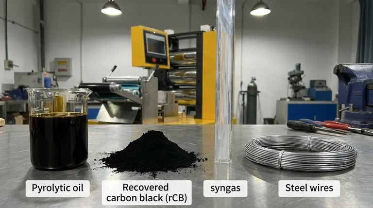 Was sind die Produkte der Gummipyrolyse? Altreifen in Kraftstoff, Ruß und Stahl umwandeln